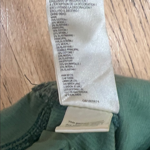 Pilcro Deep Green Corduroy Pants - Picture 6 of 6